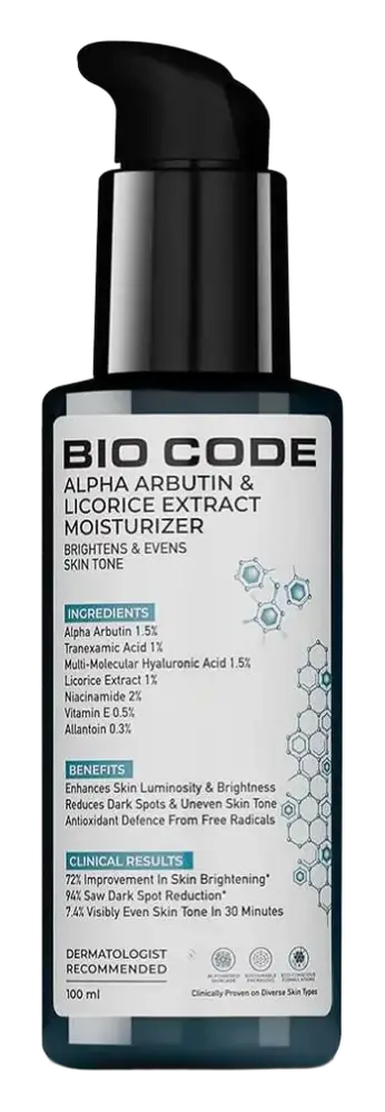 Bio Code Alpha Arbutin & Licorice Extract Moisturizer