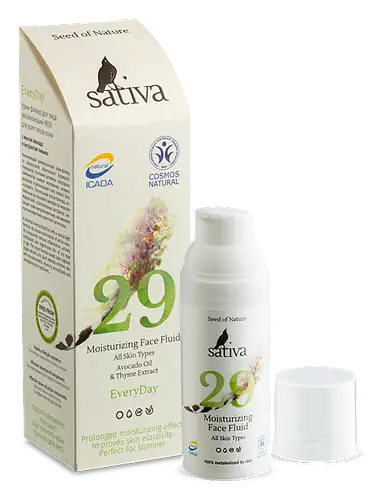 Sativa Moisturizing Face Fluid No.29