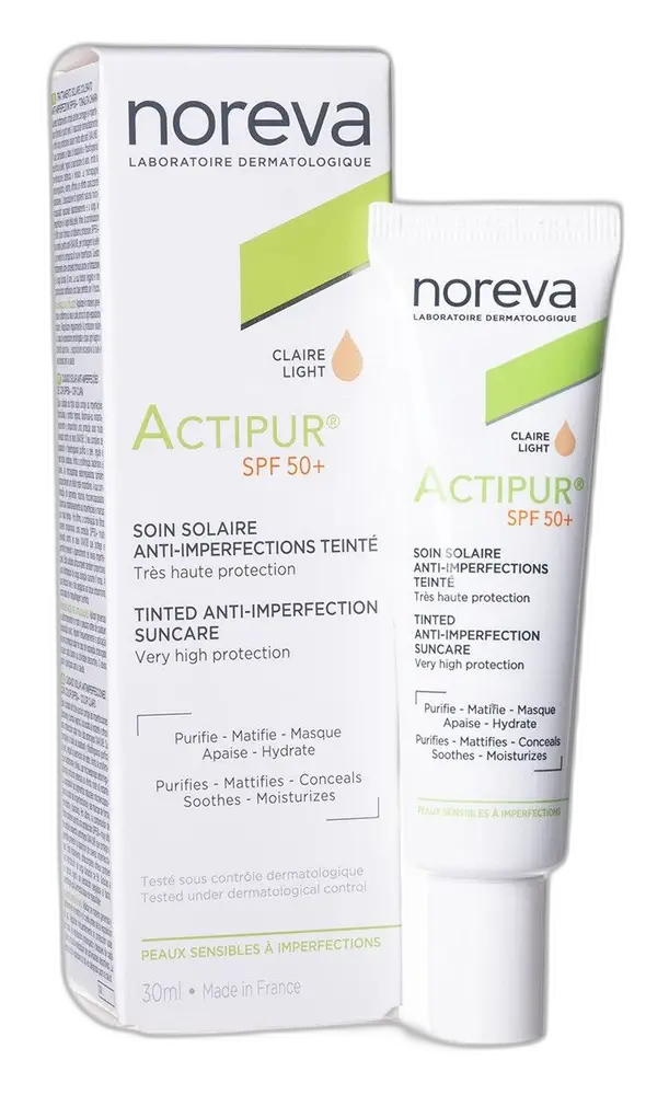 Laboratoires Noreva ACTIPUR Toned BB Face Cream SPF50+ Light