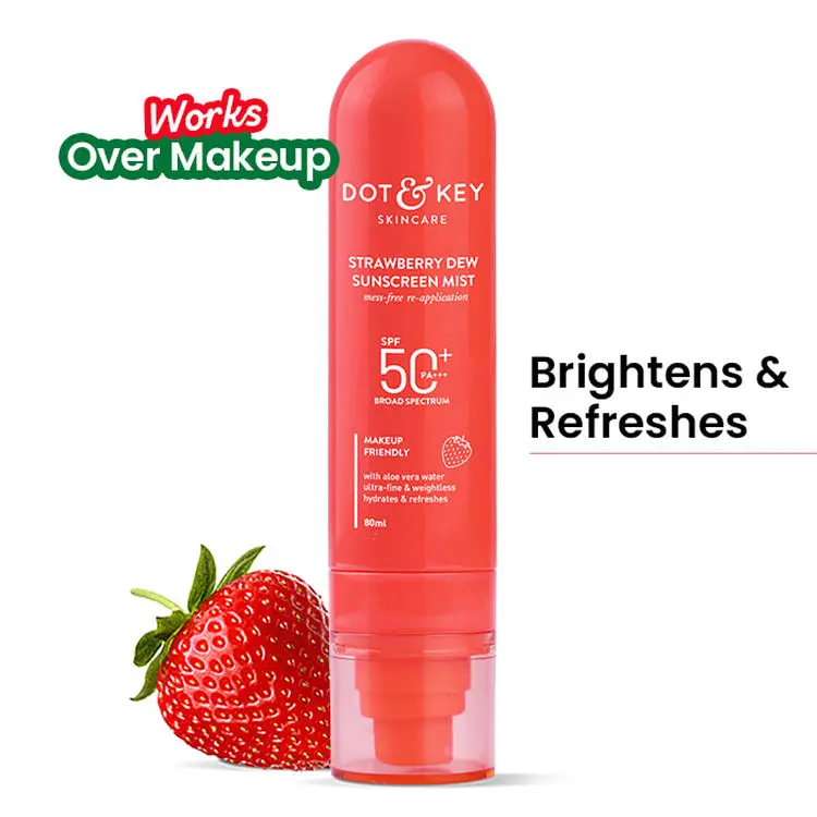 Dot & Key Skincare Strawberry Dew Sunscreen Mist SPF 50+