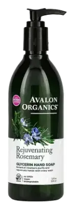 Avalon Organics Glycerin Hand Soap Rejuvenating Rosemary