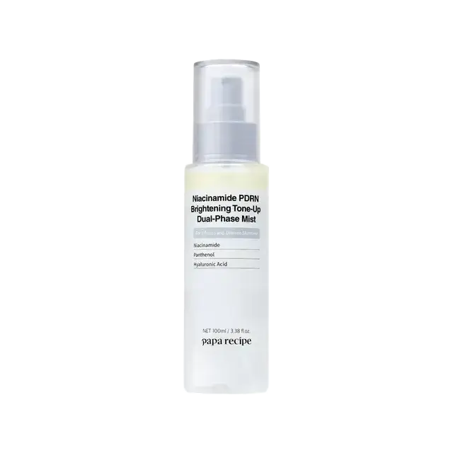 Papa Recipe Niacinamide PDRN Brightening Tone-Up Dual-Phase Mist