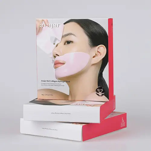 Avajar RED COLLAGEN HYDROGEL MASK