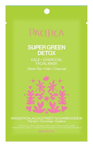 Pacifica Super Green Detox Kale And Charcoal Face Mask