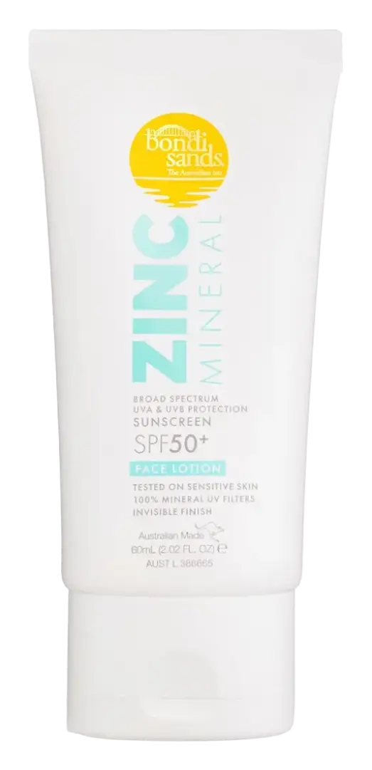 bondi sands SPF 50+ Zinc Mineral Face Lotion