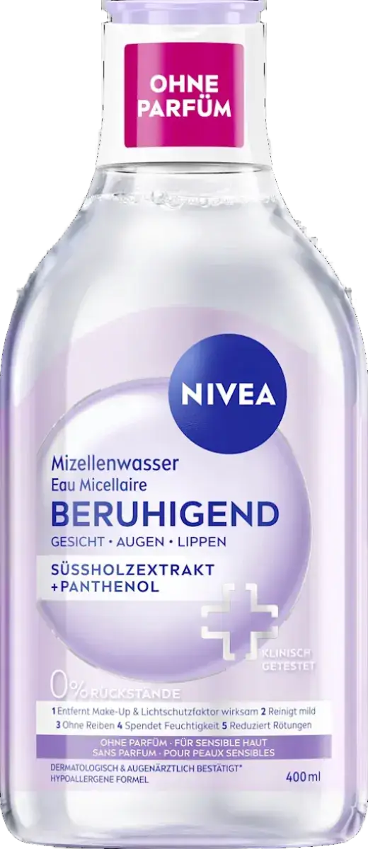 Nivea Micellar Water Soothing For Sensitive Skin Germany