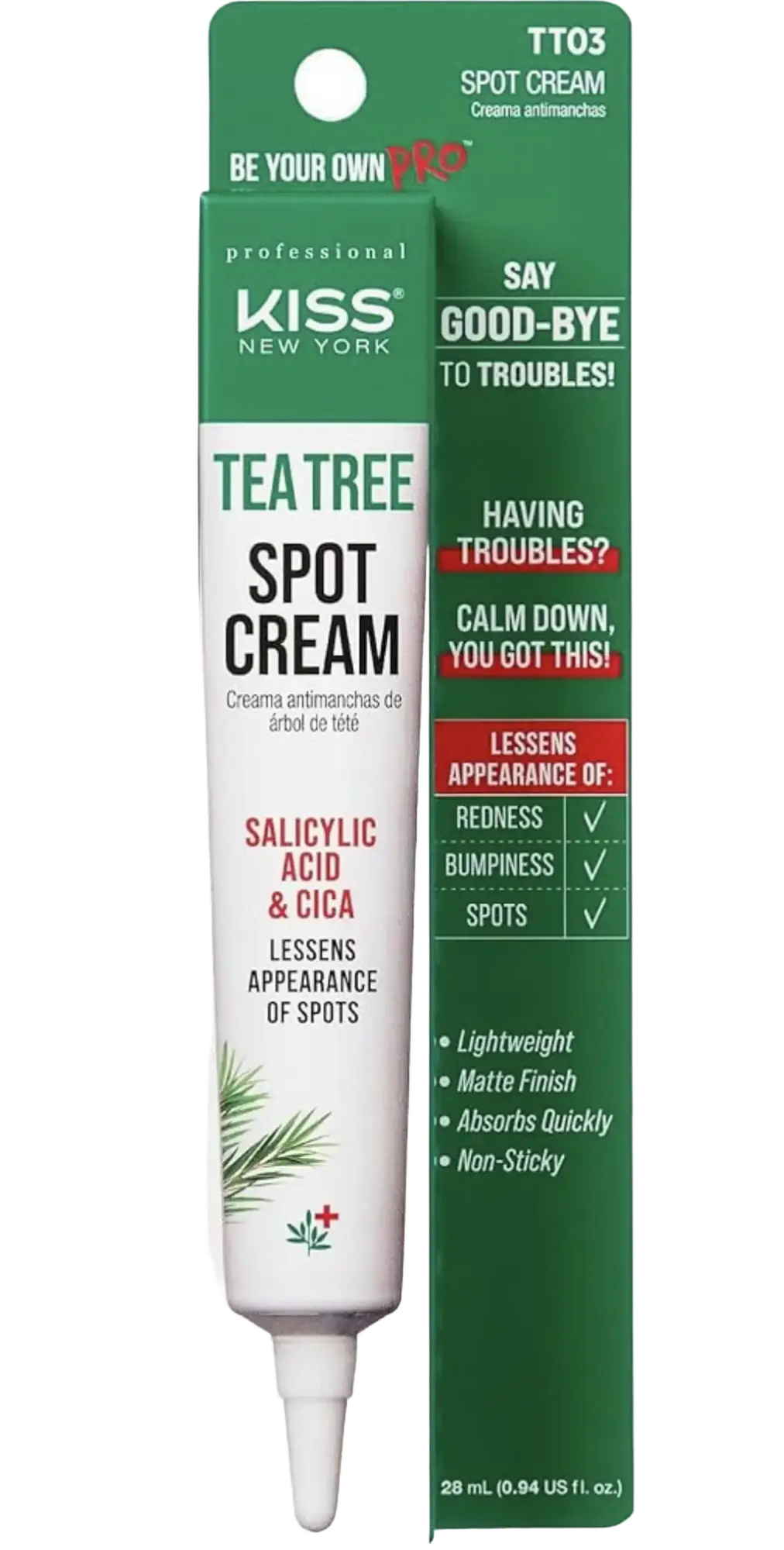 Kiss Tea Tree Spot Cream