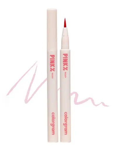 COLORGRAM Shade Re-Forming Brush Liner Pink Rosy