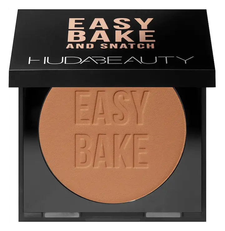 Huda Beauty Easy Bake & Snatch Pressed Brightening & Setting Powder Cinnamon Bun