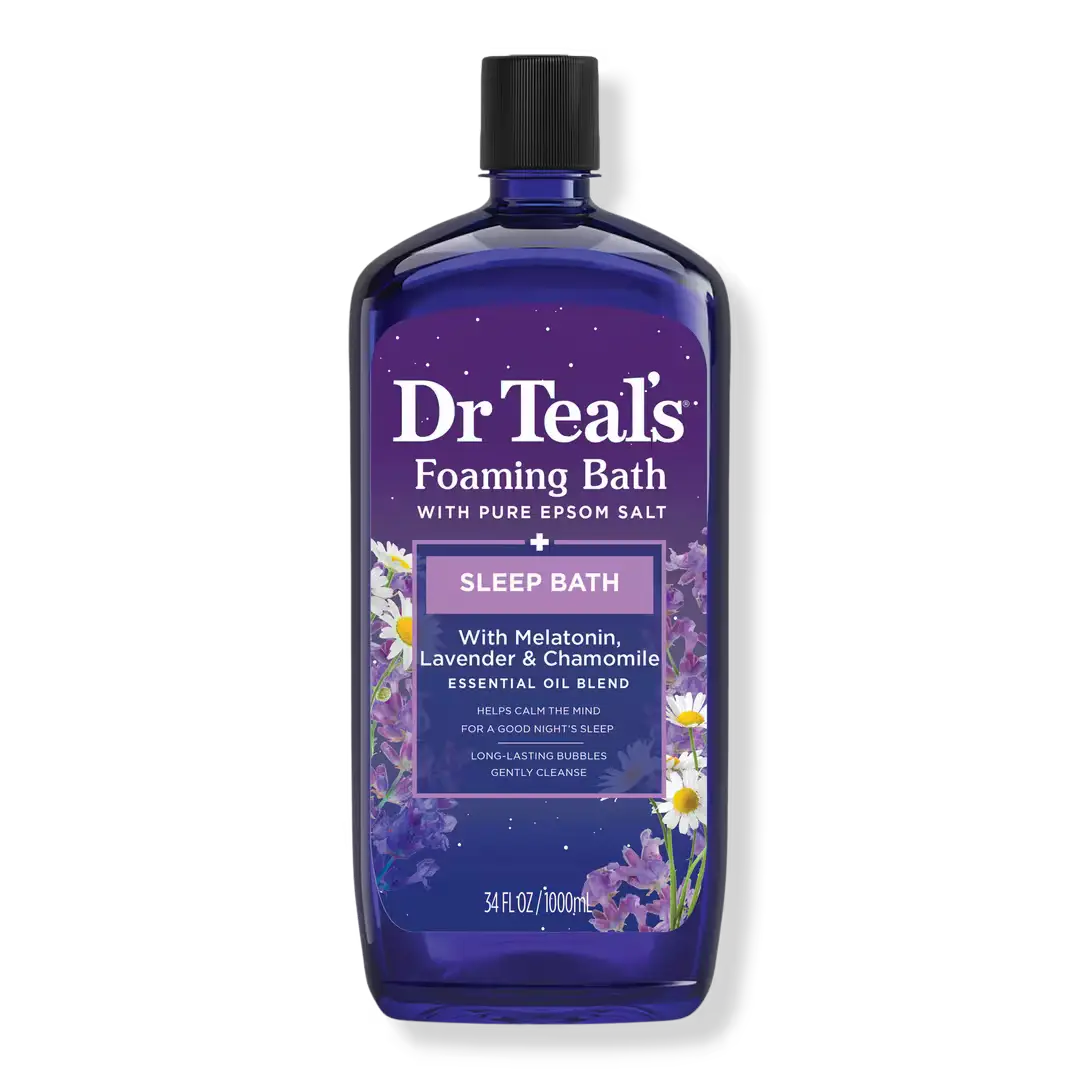 Dr Teal’s Foaming Bath With Pure Epsom Salt Sleep Bath