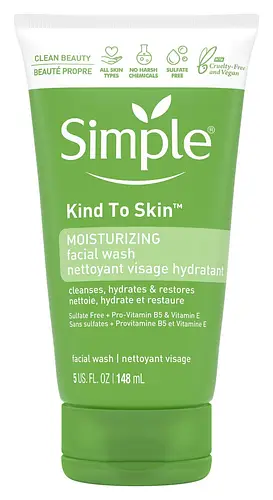 Simple Skincare Kind to Skin Moisturizing Facial Wash