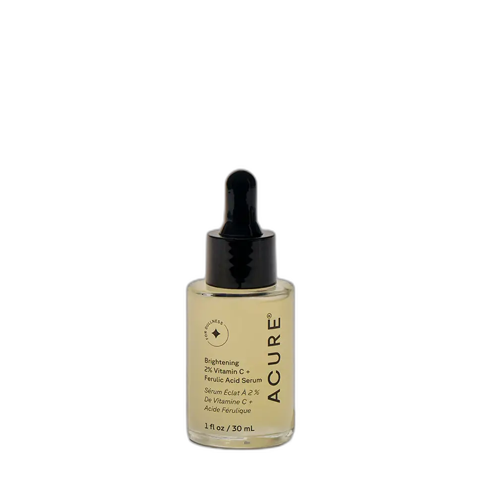Acure Brightening 2% Vitamin C + Ferulic Acid Serum