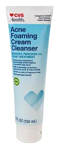 CVS Health Acne Foaming Cream Cleanser