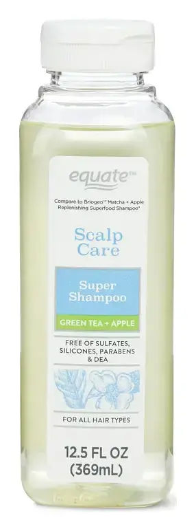 Equate Scalp Care Super Daily Shampoo with Green Tea + Apple