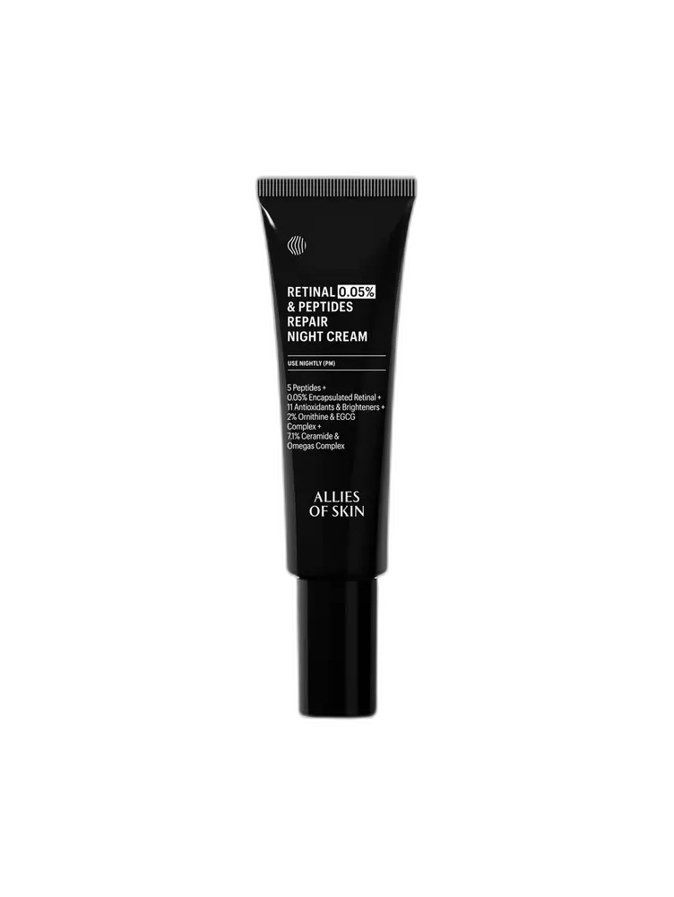Allies of Skin Retinal 0.05% & Peptides Repair Night Cream