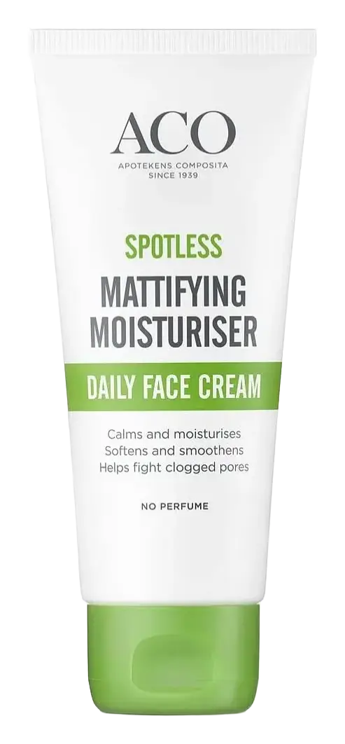 ACO Spotless Mattifying Moisturiser Daily Face Cream