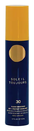 Soleil Toujours Clean Conscious Set + Protect Micro Mist Sunscreen SPF 30