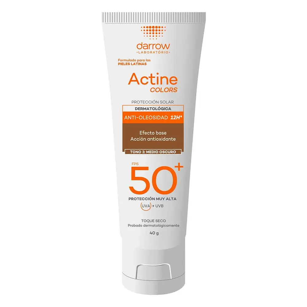 Darrow Actine Colors SPF 50+ Medio Oscuro