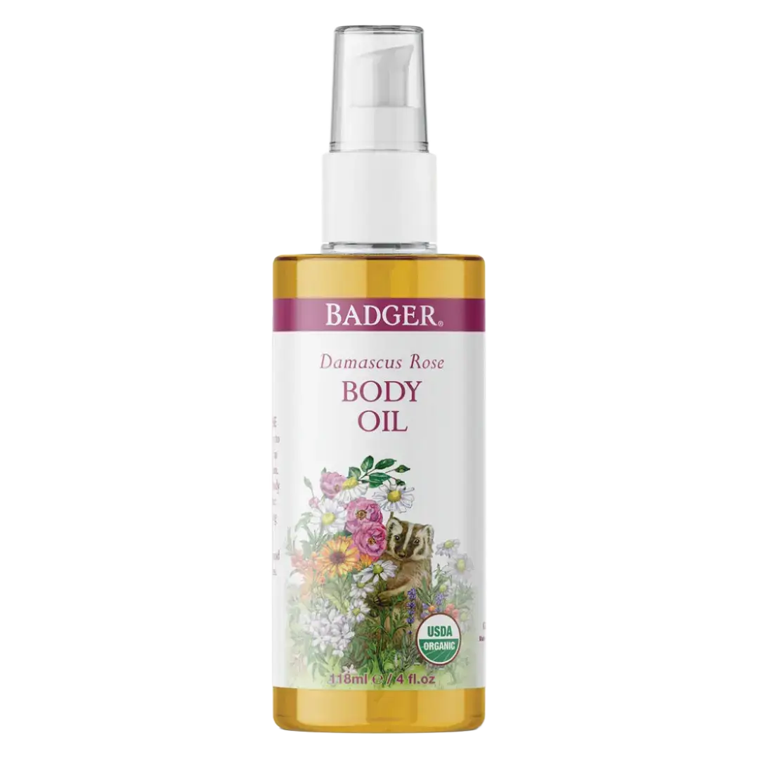 Badger Rose Body Oil
