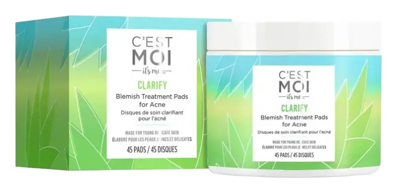 C’est Moi Clarify Blemish Treatment Pads for Acne