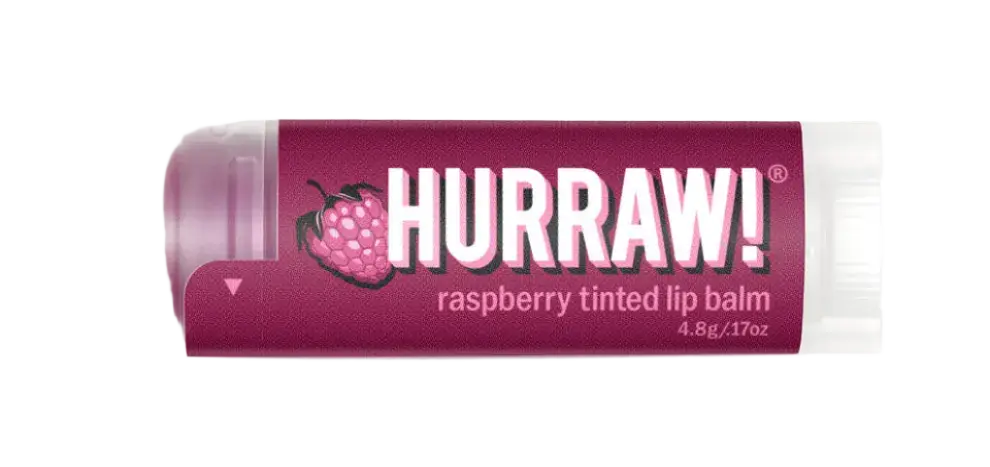 Hurraw! Tinted Lip Balm Raspberry