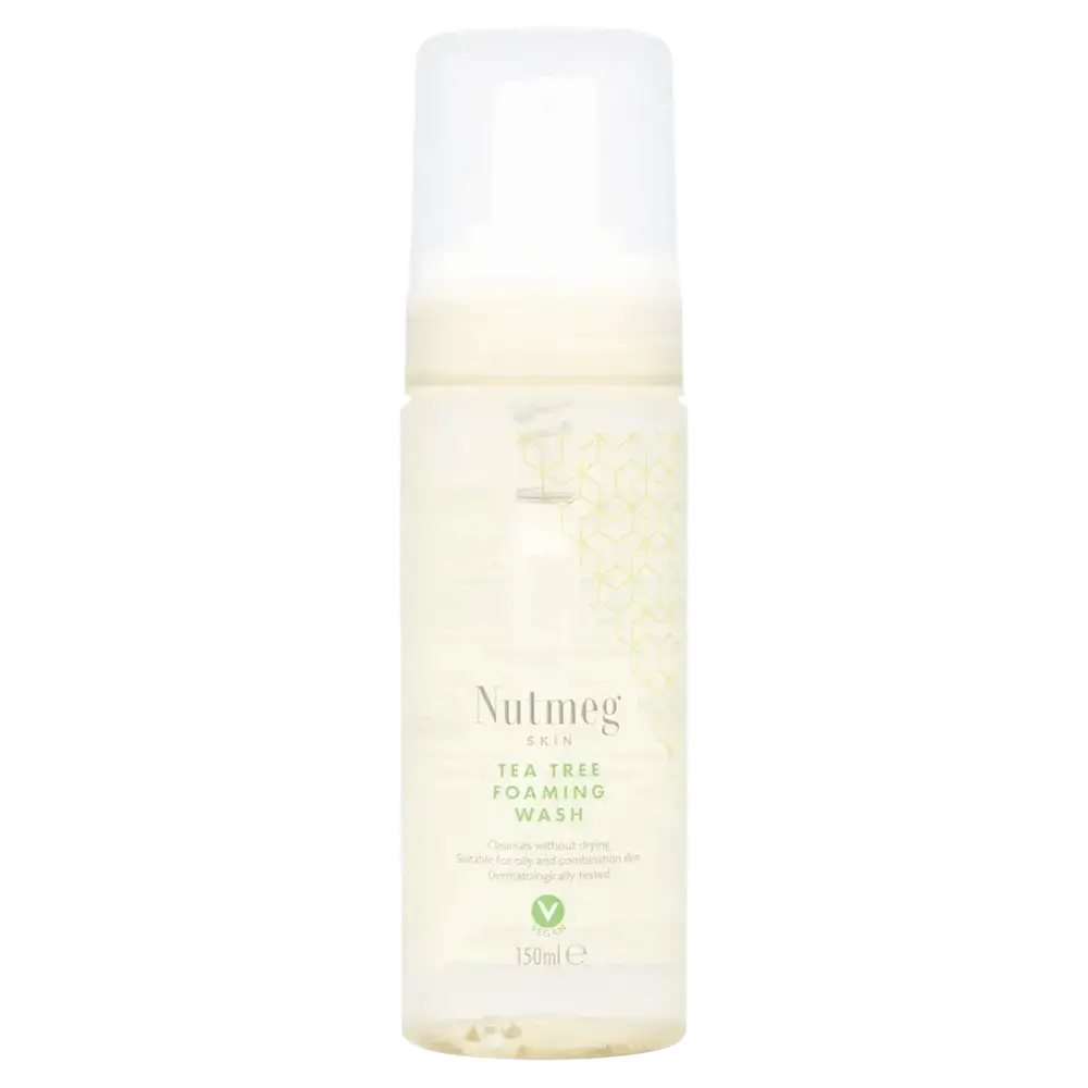 Nutmeg Tea Tree Foaming Wash