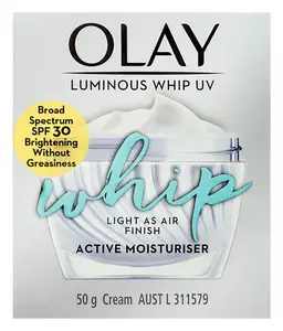 Olay Regenerist Luminous Whip UV Active Moisturiser SPF 30