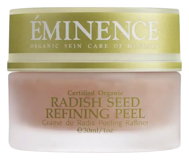 Eminence Organics Radish Seed Refining Peel