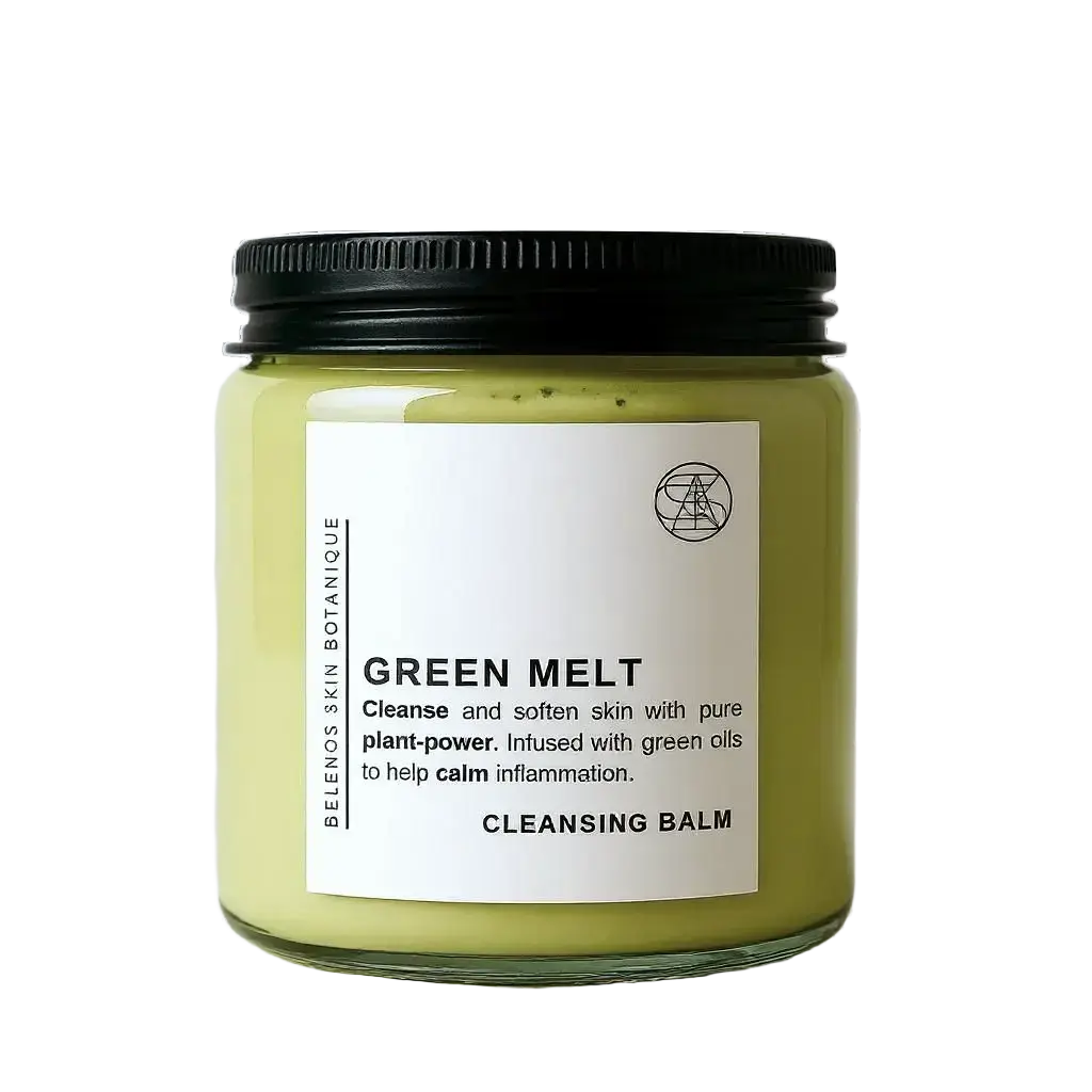 Belenos Skin Botanique Green Melt Cleansing Balm