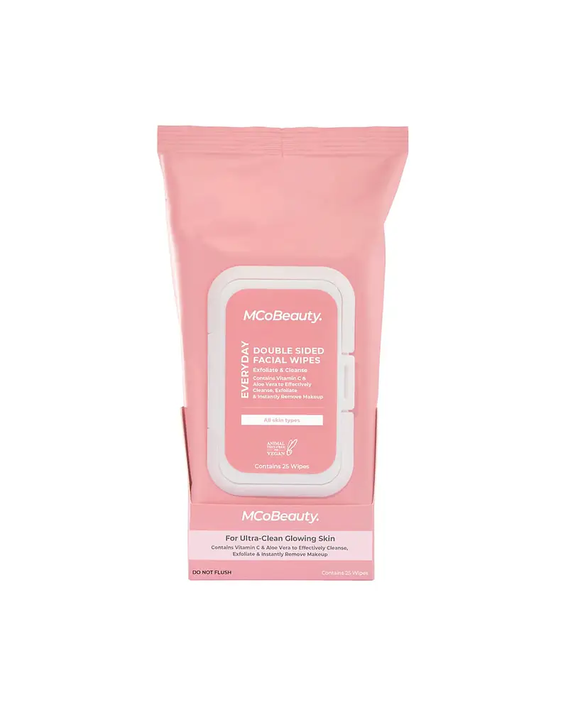 MCoBeauty. Double Sided Facial Wipes