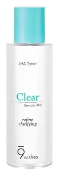 9wishes Dermatic AC3 Clear LHA Toner