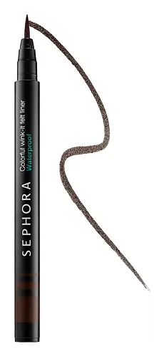 Sephora Collection Colorful Wink-It Felt Tip Liquid Waterproof Eyeliner Cup a Joe