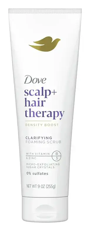 Dove Scalp + Hair Therapy Density Boost Clarifying Foaming Scalp Scrub