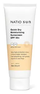 Natio Quick Dry Moisturising Sunscreen SPF 50+