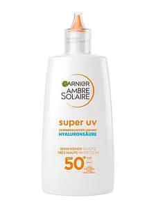 Garnier Ambre Solaire Super UV Hydrating Face Fluid SPF 50+ With Hyaluronic Acid Germany