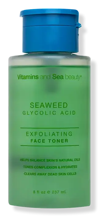 Vitamins and Sea beauty Seaweed + Glycolic Acid Facial Toner