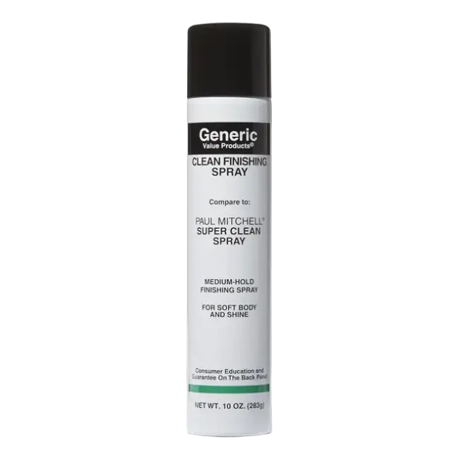 Generic Value Products Clean Finishing Spray Compare To Paul Mitchell Super Clean Spray