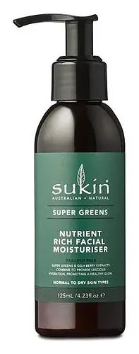 Sukin Super Greens Nutrient Rich Facial Moisturiser