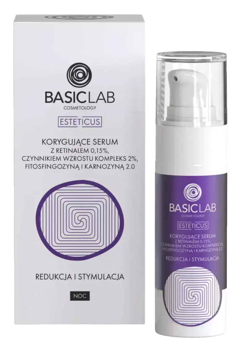 BasicLab Korygujące Serum Z Retinalem 0,15%