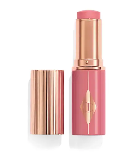 Charlotte Tilbury Unreal Lip + Cheek Glow Blush Stick Rosy Glow