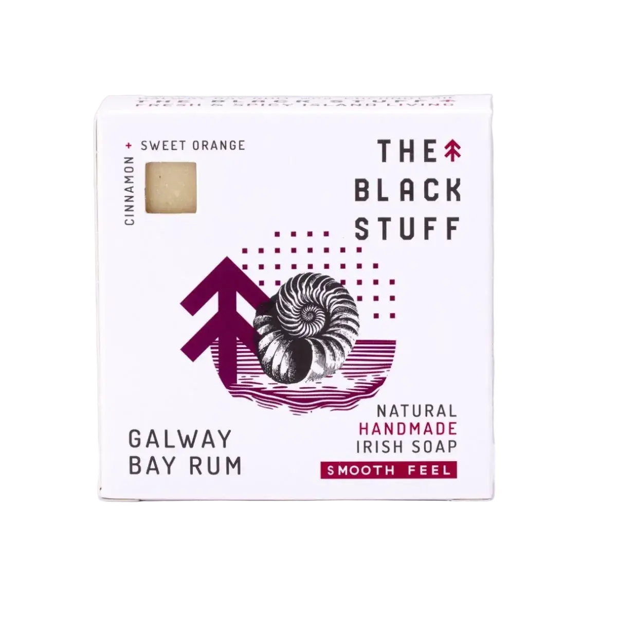 The Black Stuff Galway Bay Rum Natural Handmade Irish Soap