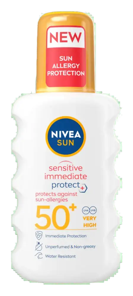 Nivea Sun Protect & Sensitive Protective Sunscreen Spray SPF 50+