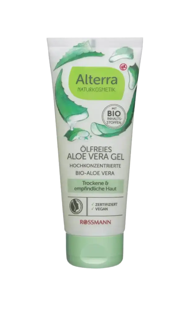 Alterra Naturkosmetik Ölfreies Aloe Vera Gel