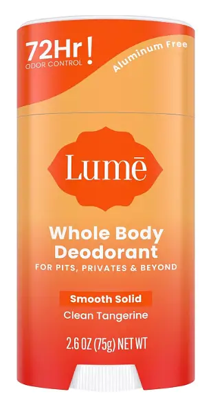 Lume Whole Body Deodorant Clean Tangerine