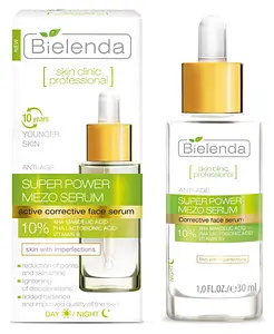 Bielenda Super Power Mezo Serum 10% AHA Mandelic Acid