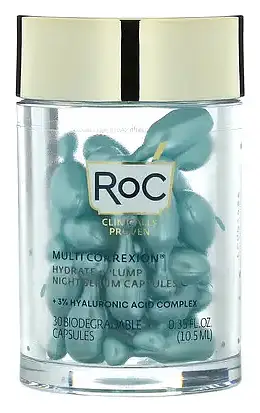 RoC Multi Correxion Hydrate + Plump Night Serum Capsules