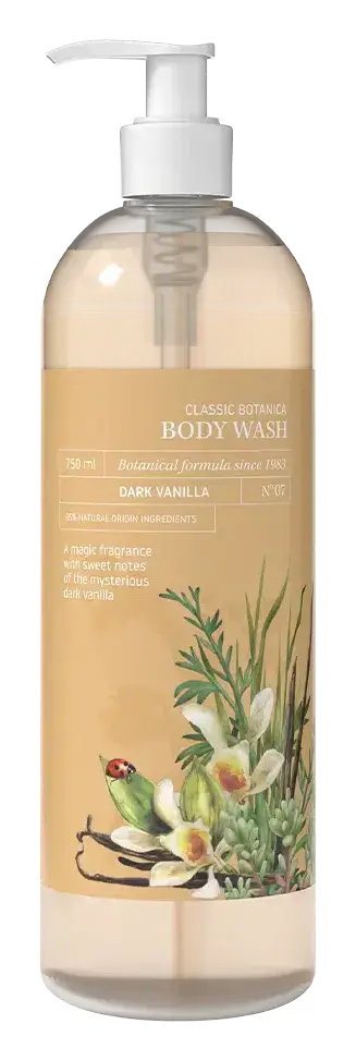 Gunry Body Wash Classic Botanica Dark Vanilla