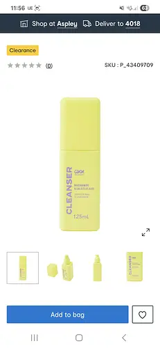 OXX Cosmetics Gentle Gel Cleanser