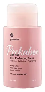 glowiest Peekaboo AHA PHA Skin Perfecting Toner