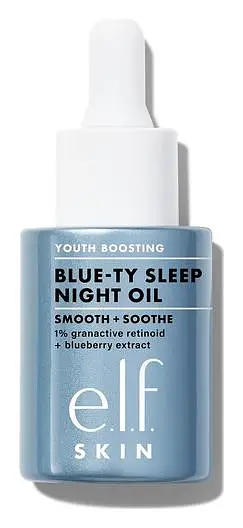 e.l.f. cosmetics Youth Boosting Blue-Ty Sleep Night Oil